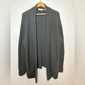 Inhabit Cardigan long Gray 100% Cashmere Size M